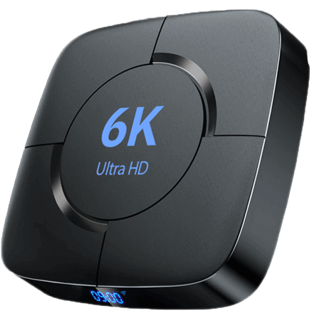 Transpeed 6K Ultra HD TV box